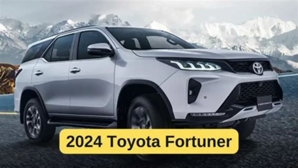 Upcoming Toyota Fortuner 2024