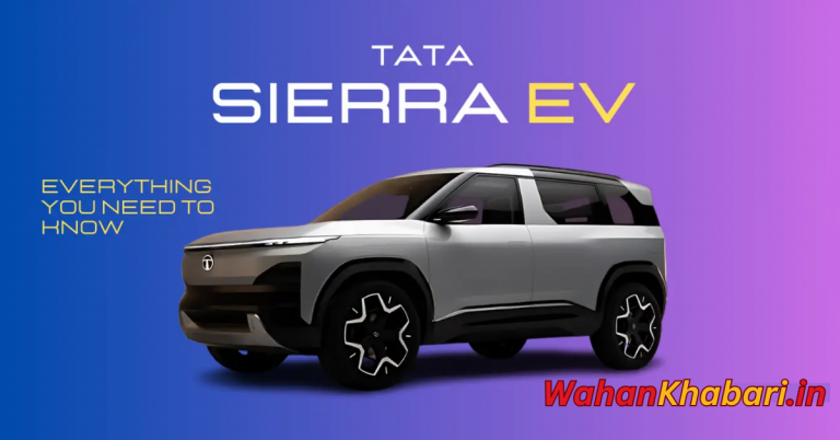 Tata Sierra: A Legend Reimagined for the Future
