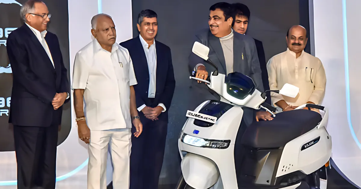 TVS iQube Electric Scooter