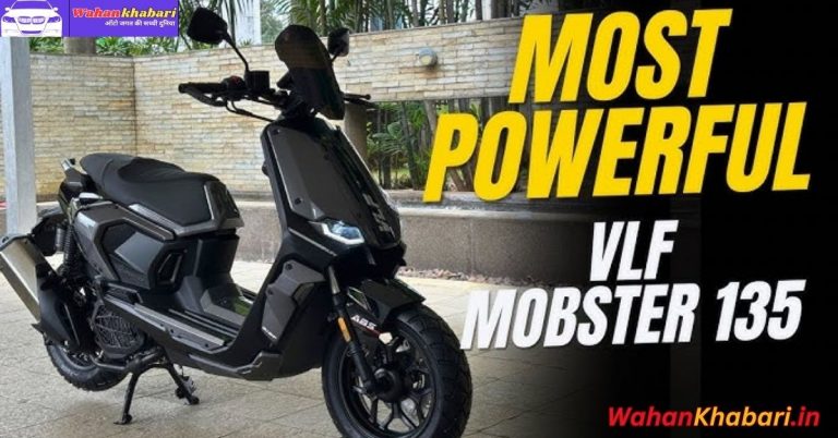VLF Mobster 135: India’s New Urban Rebel on Two Wheels