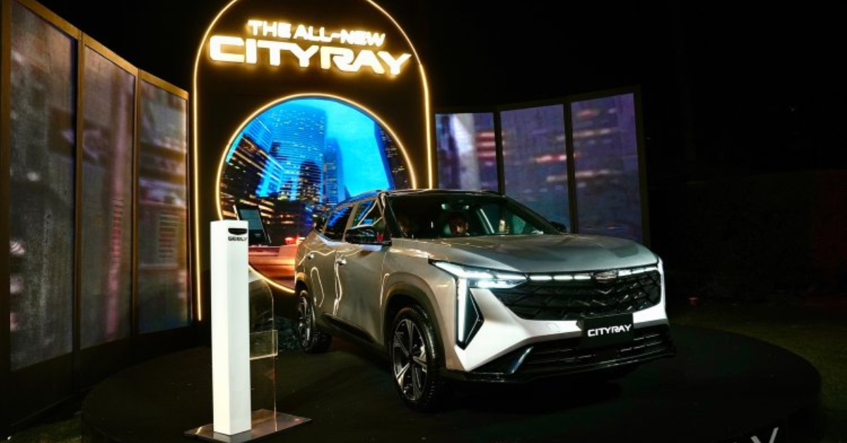 all-new Geely Cityray SUV in Egypt