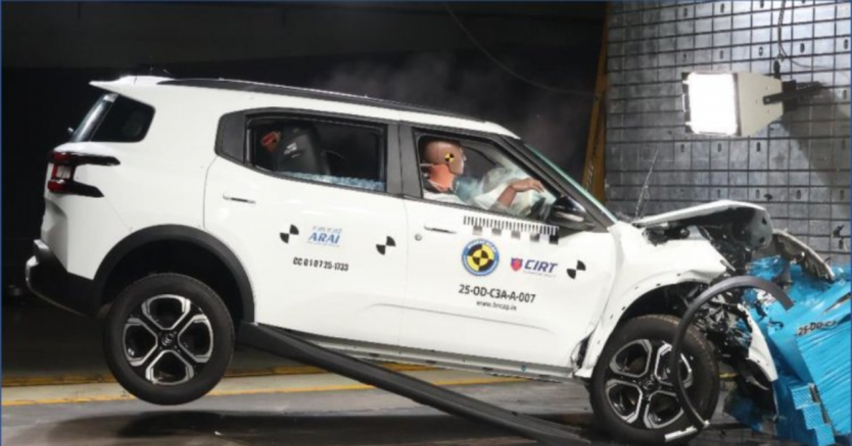 Citroën AIRCROSS Bharat NCAP Rating