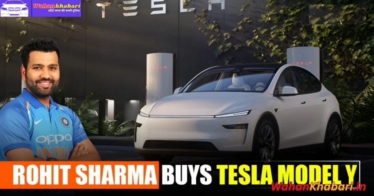 Rohit Sharma’s New Drive: Tesla Model Y Joins the Cricket Star’s Garage
