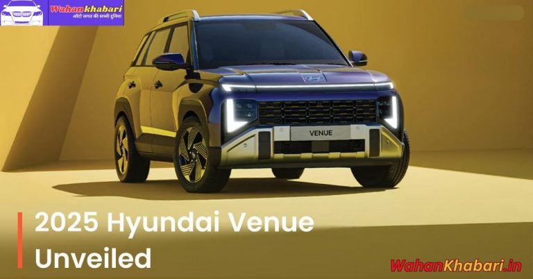 2025 Hyundai Venue Teased: A Bold New Chapter for India’s Favorite Compact SUV