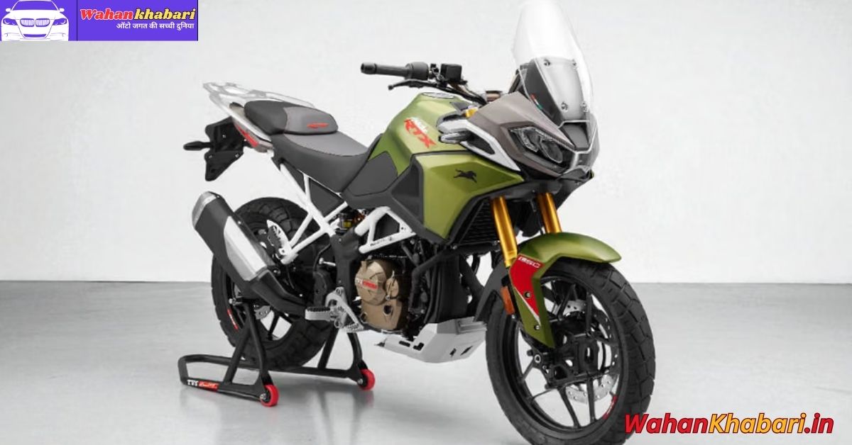 TVS Apache RTX 300: A Bold New Chapter in Adventure Motorcycling